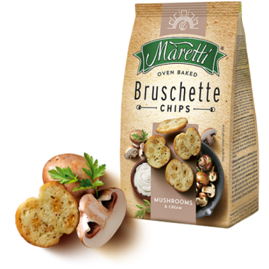 Maretti Bruschette – Mushrooms & Cream (70 g)