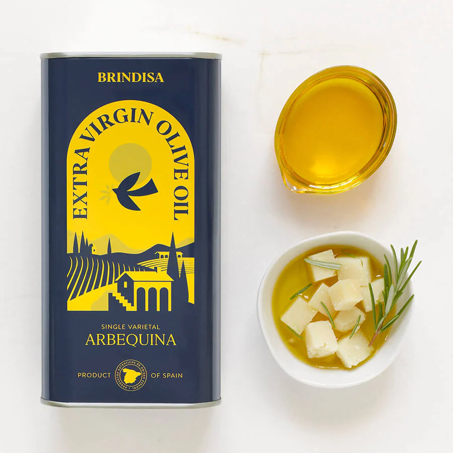 Brindisa 100% Arbequina extra virgin olive oil, 1L tin