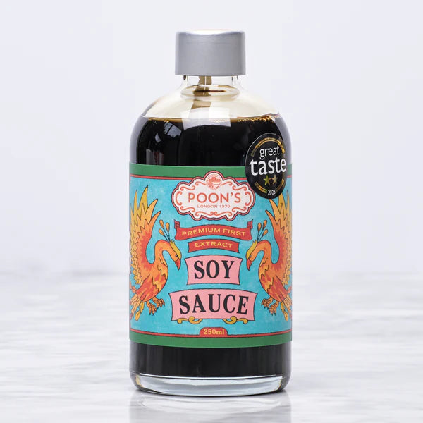 Poon's London Premium First Extract Soy Sauce, 250ml