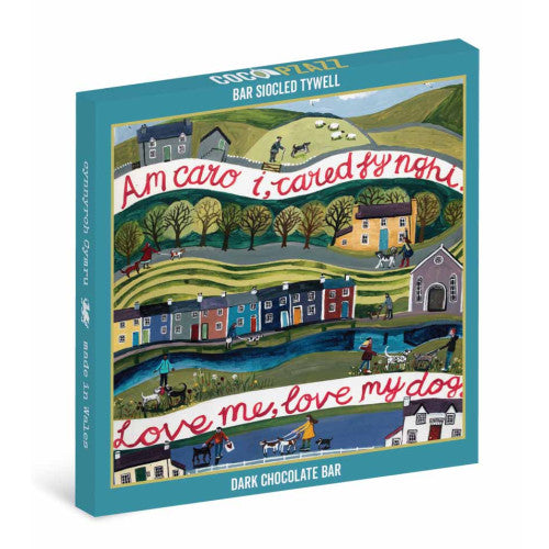 Coco Pzazz "Cared Fy Nghi" Dark Chocolate Bar