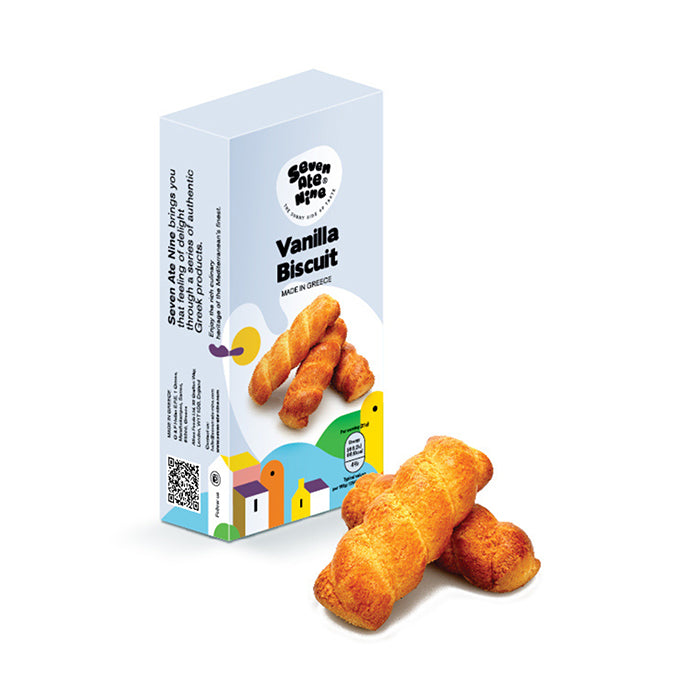 SEVEN ATE NINE Vanilla Biscuits 150g