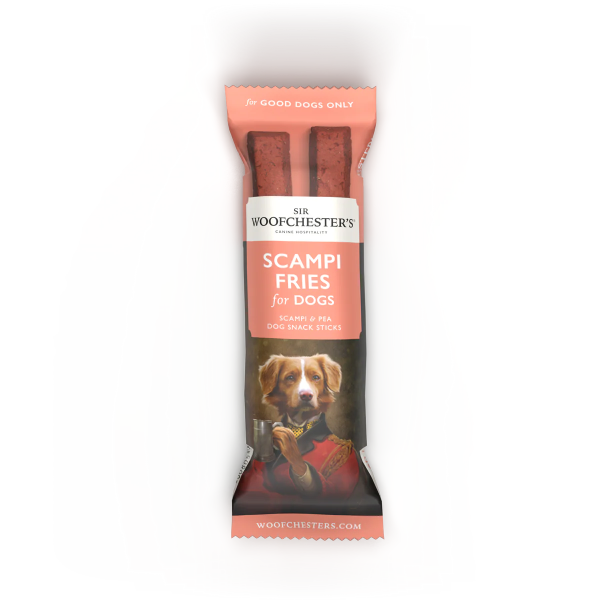 SIR WOOFCHESTER Scampi Fries Dog Snack 32g 