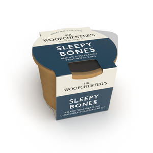 SIR WOOFCHESTER Sleepy Bones Treat Pot 