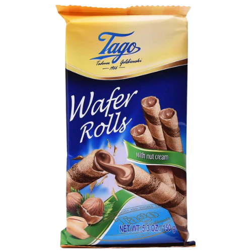 Tago Wafer Rolls Hazelnut