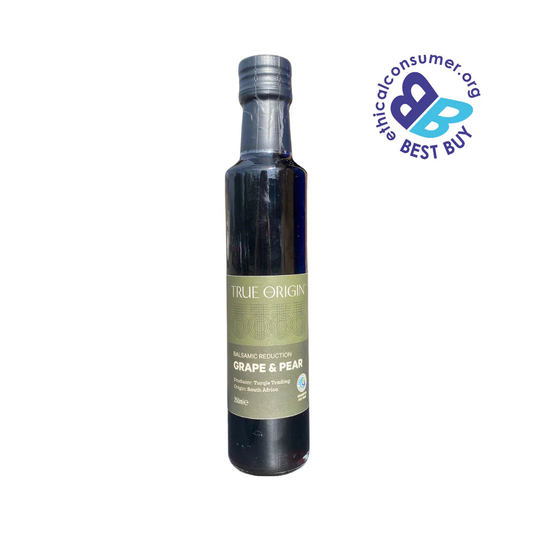 TRUE ORIGIN Grape and Pear Balsamic Reduction 250ml
