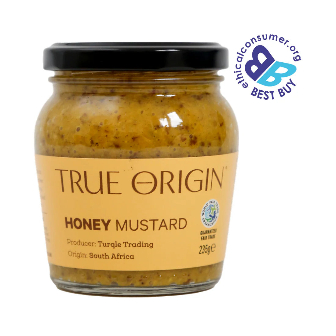 TRUE ORIGIN Honey Mustard 225g