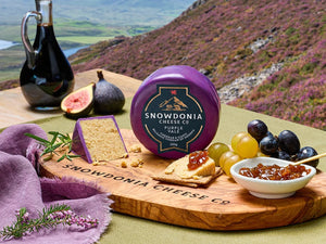 SNOWDONIA CHEESE CO. Purple Vale Truckle 200g 