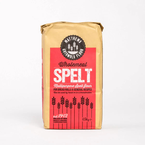 Stoneground Wholegrain Spelt Flour