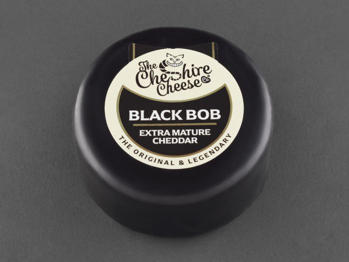 CHESHIRE CHEESE CO Black Bob Extra Mature Cheddar Cheese Truckle 200g