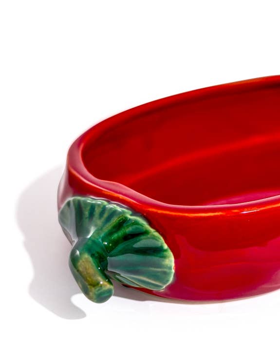 Red Chilli Pepper Serving Dish 