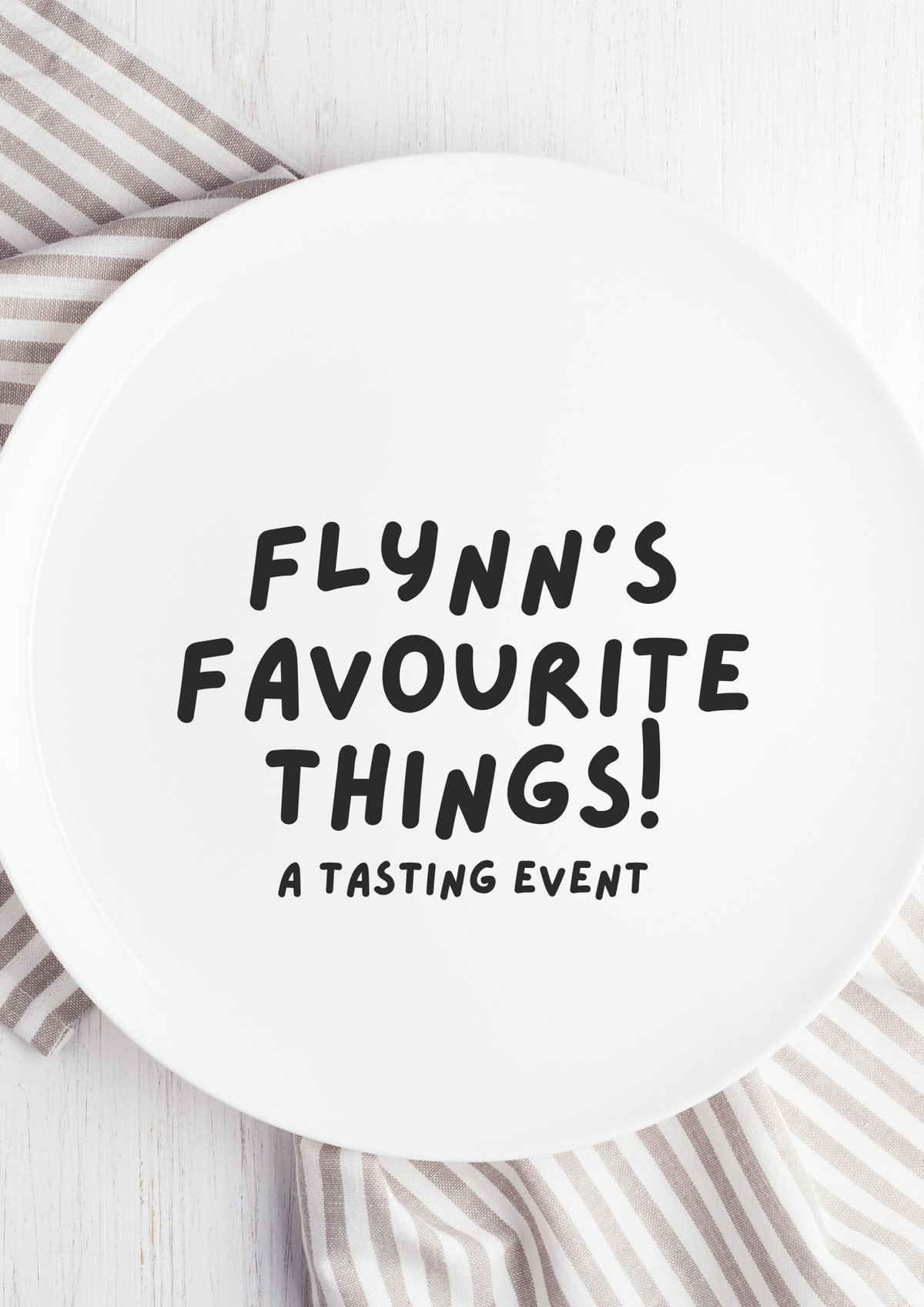 EVENT: Flynn's Favourite Things! Autumn Edition - Saturday 3rd October 2026, 6:00pm 