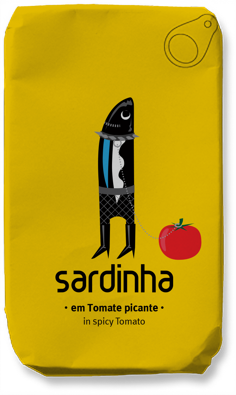 SARDINHA Spicy Tomato Sardines 120g 