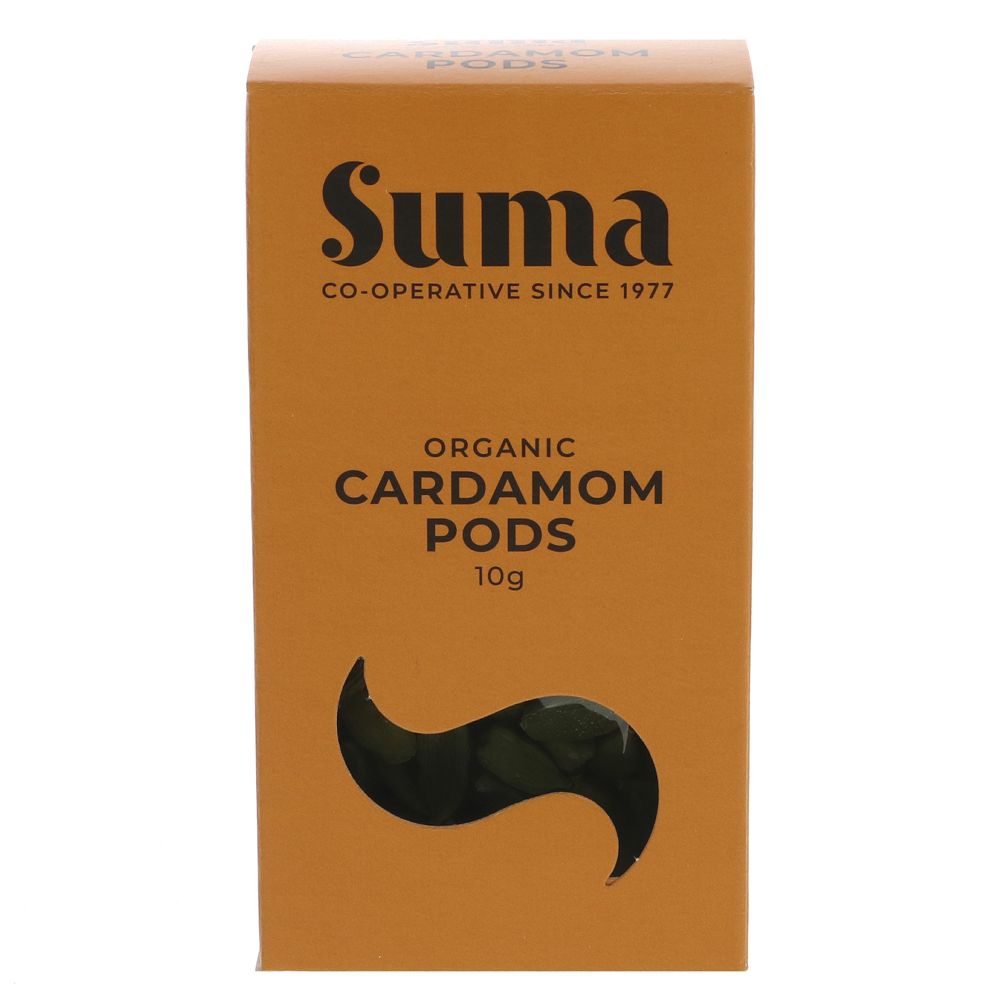 Suma Organic Green Cardamom Pods (10g)