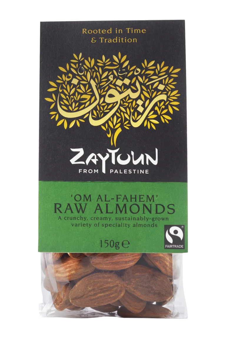 ZAYTOUN ‘Om Al-Fahem’ Raw Almonds 150g