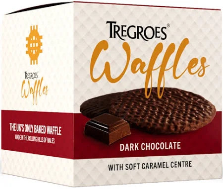 Tregroes Dark Chocolate Waffles (Box)