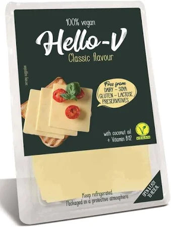 Hello-V 100% Vegan Cheese Sliced