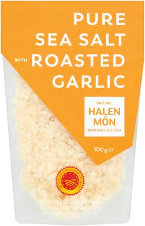 Pure Sea Salt with Roasted Garlic - 100g