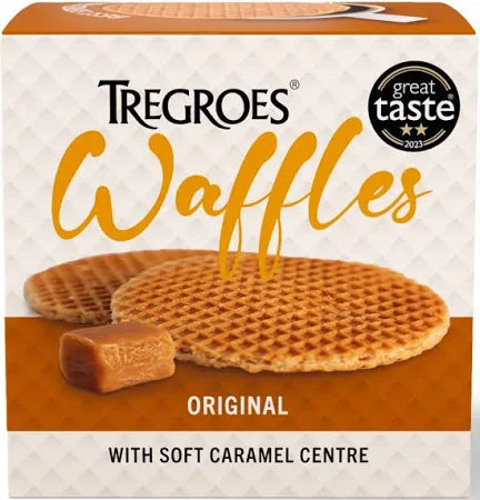 Tregroes Butter Toffee Waffles (Box)