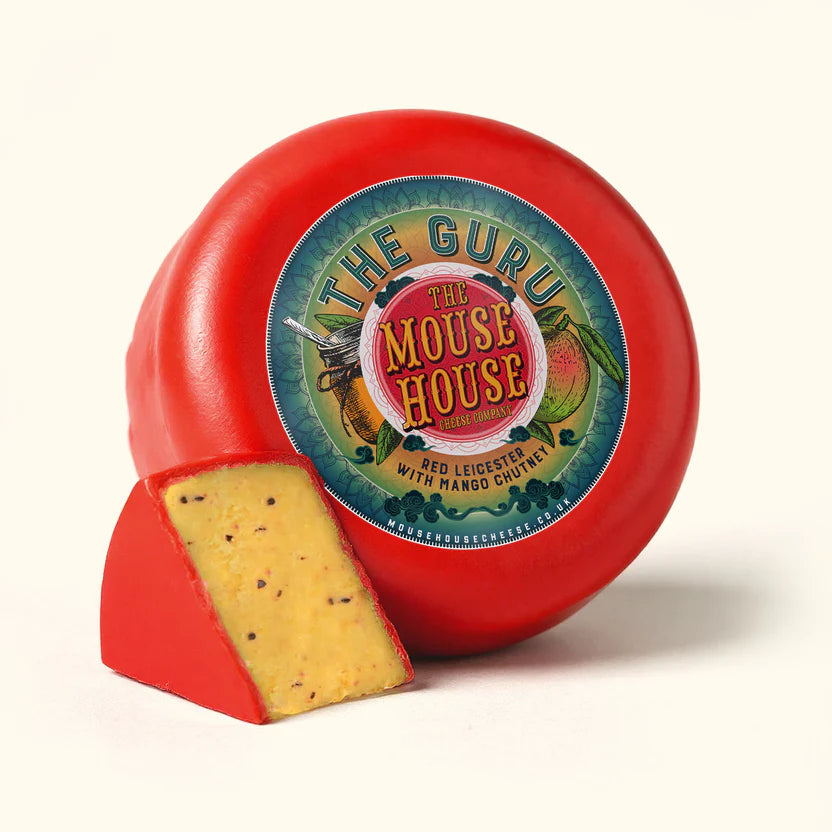 MOUSE HOUSE CHEESE The Guru Red Leicester 200g