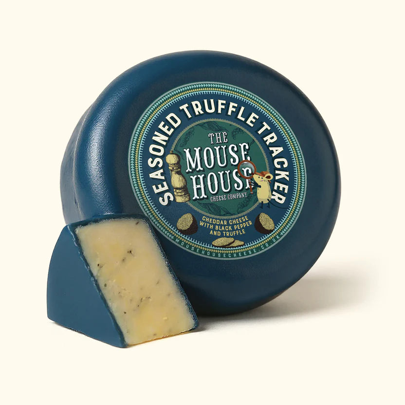 MOUSE HOUSE CHEESE Seasoned Truffle Tracker Cheddar 200g